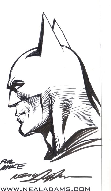 Batman By Neal Adams 70s Style In Michael Parkers Sketches Comic Art