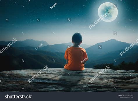 1762 Boy Looking Moon Images Stock Photos And Vectors Shutterstock