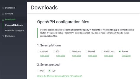 How To Setup Protonvpn Openvpn On The Pcwrt Router Pcwrt