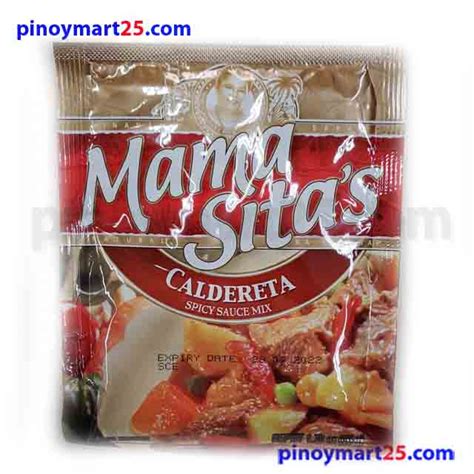 Mama Sitas Caldereta Spicy Sauce Mix 50g Pinoy Mart