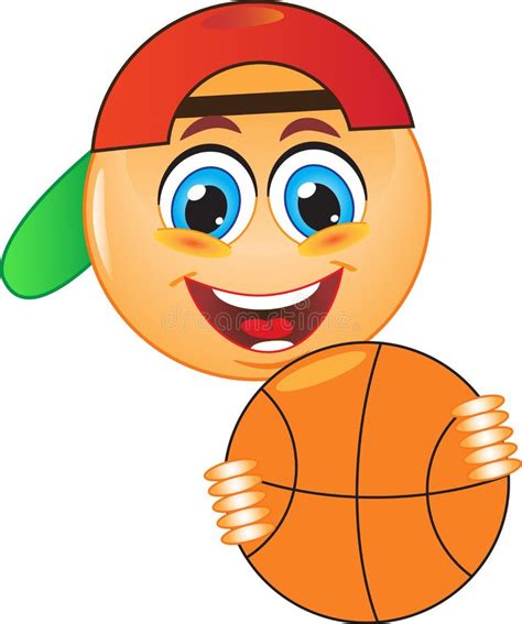 Smile Basketball Ball Stock Illustration Illustration Of Smiles