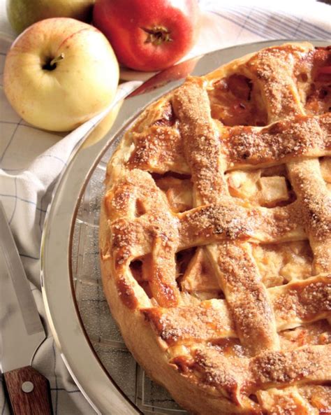 Amerikanischer Apple Pie Mit Gittermuster Rezpt Auf Carry On Cooking