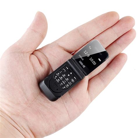 Clamshell Small Mini Flip Mobile Phone Bluetooth Dialer Push Button Gsm