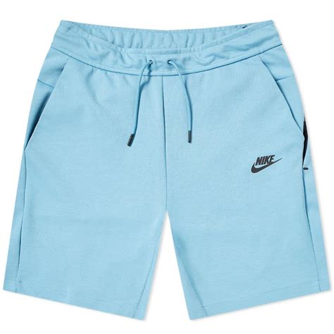 Nike Tech Fleece Short In Blue For Men Lyst