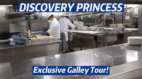 Discovery Princess Exclusive Galley Tour Youtube