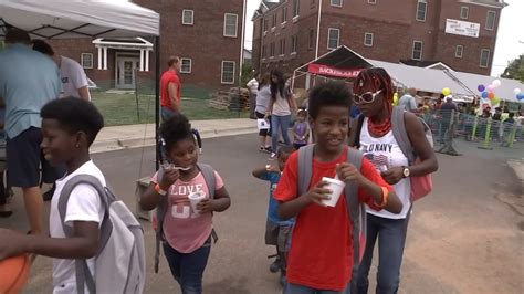 Durham Rescue Mission Gives Away 3600 Backpacks Filled With School