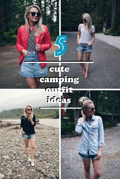 5 Camping Outfit Ideas Andrea Clare