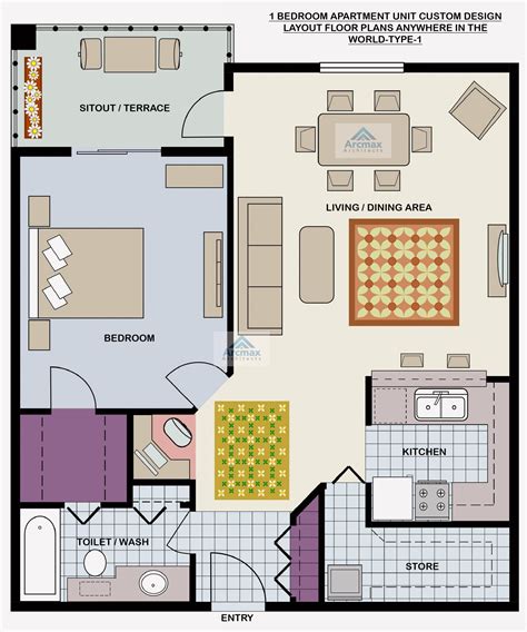 13 Low Cost House Design Floor Plans Small Apartment Floor Plans