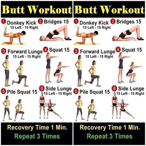 11 Exercises To Transform Your Flat Butt Flats Butt Workouts And
