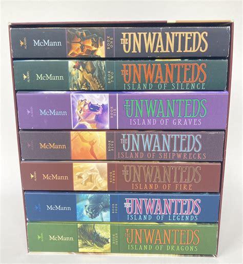 The Unwanteds Series By Lisa Mcmann Paperback Books Boxed Set Books 1 7