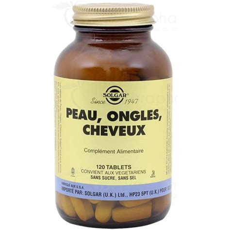 Peau Cheveux And Ongles 120 Gélules