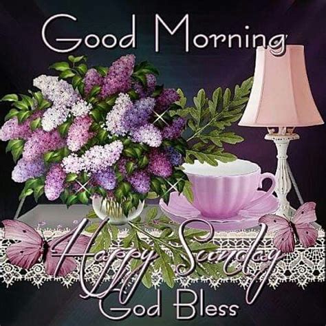 Good Morning Happy Sunday God Bless Pictures Photos
