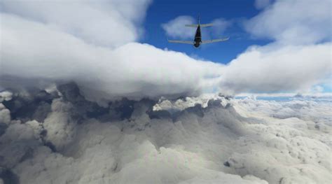 New Microsoft Flight Simulator Screenshots Showcase Volumetric Clouds