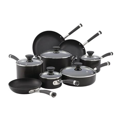 cookware anodized hard nonstick circulon glass piece stove electric rated sets kitchen acclaim safe amazon finding quality stainless check