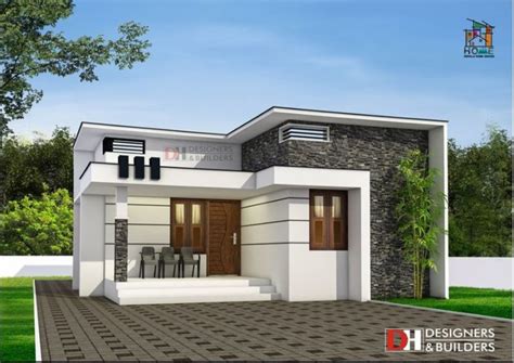 850 Square Feet 2bhk Modern Single Floor House And Plan Home Pictures