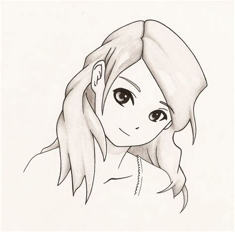 Cute Anime Girl Drawing At Explore Collection Of