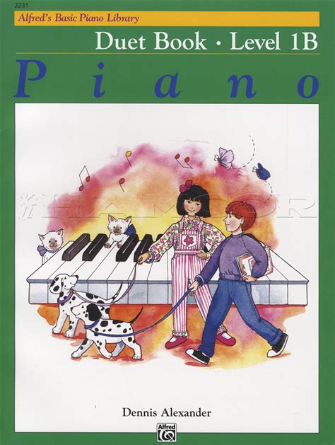 Alfreds Basic Piano Library Duet Book Level 1b Sheet Music By Dennis