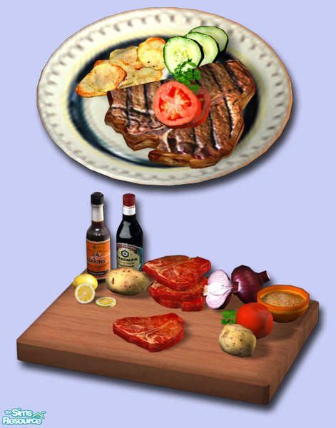 This Is A New Food Option For Your Sims To Cook This Is A T Bone Steak