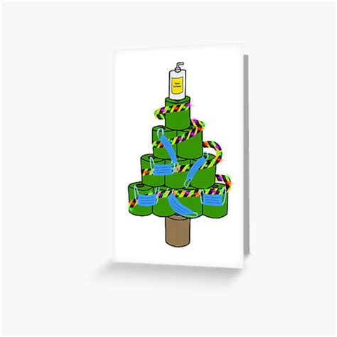 That is why christmas greetings in the form of written messages are all the more important this year. "Funny covid Christmas 2020 design featuring a toilet paper tree" Greeting Card by suzcreate ...