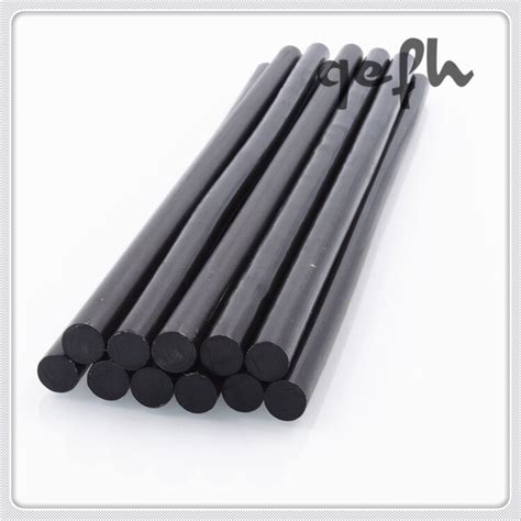 Qefh 5pcslot 11mm X 270mm Hot Melt Glue Sticks Black For Electric Glue
