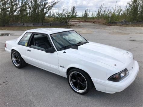 Clean Foxbody Mustang 50 Lx Notchback For Sale Photos Technical