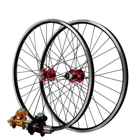 Mtb Bicycle Wheelset Ultralight Double Walled Alloy Rim H Cycling Wheel Mountain