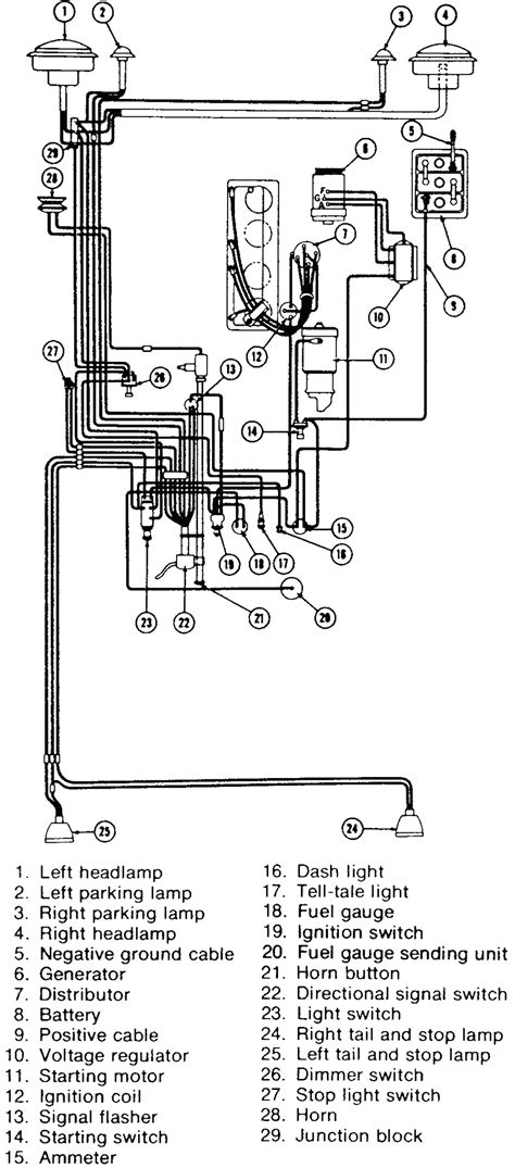 1953 Willys Wiring Diagram