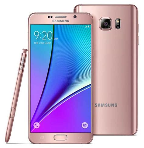 Nuevo Color Rose Gold Para El Samsung Galaxy Note 5 Mobility