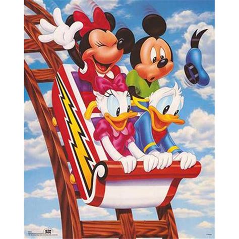 4 Disney Prints Mickey Mouse And Friends Goofy Movies