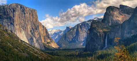Yosemite Valley Panorama Youve Got To Scroll Around This Flickr