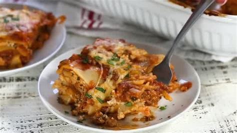 Easy Homemade Lasagna Classic Dinner Spend With Pennies Homemade