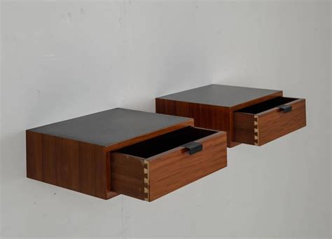 Maybe you would like to learn more about one of these? Pierre Paulin Wooden Wall-Mounted Bedside Cabinets, France ...