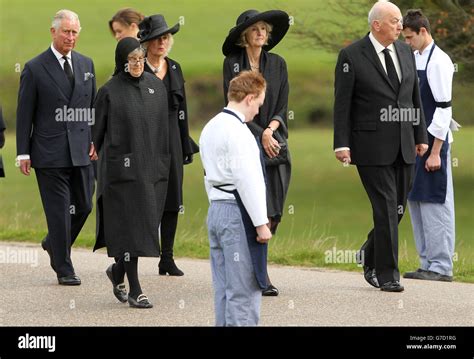 Deborah The Dowager Duchess Of Devonshire Funeral Stock Photo Alamy