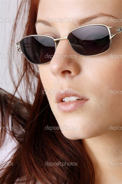 Sexy Woman With Sunglasses Stock Photo By Knut Wiarda