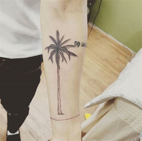 38 Alluring Palm Tree Tattoo Designs Tattooblend