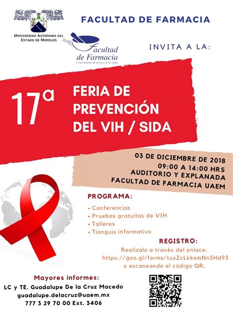 17ª Feria De Prevención Del Vihsida Universidad Autónoma Del Estado
