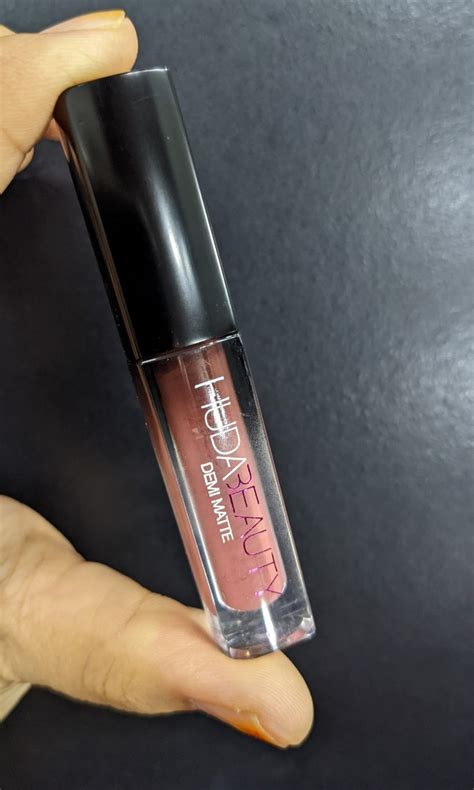 Mini Huda Beauty Demi Matte Cream Liquid Lipstick In Mogul Beauty