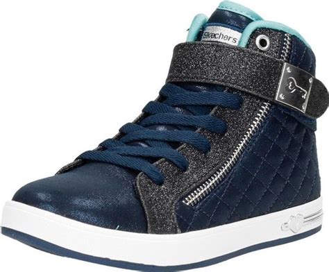 Skechers Shoutouts Quilted Crush Blauw
