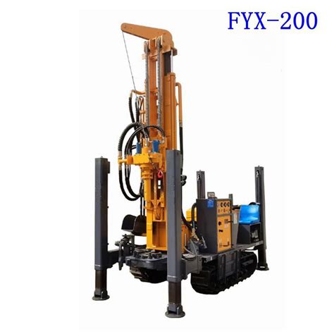 M Crawler Dth Borehole Rock Water Well Drill Rig Drilling Machine China Water Well Drilling