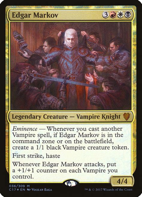 Combo Oathsworn Vampire Edgar Markov Phyrexian Altar Cruel Celebrant