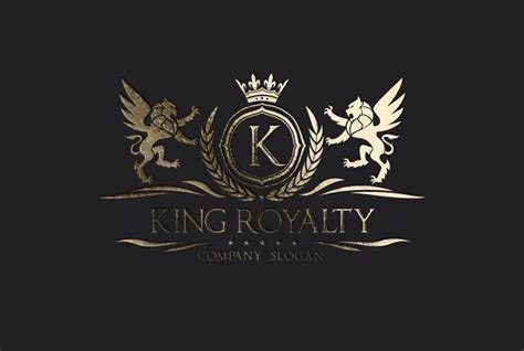 King Royalty Logo Templates Creative Market