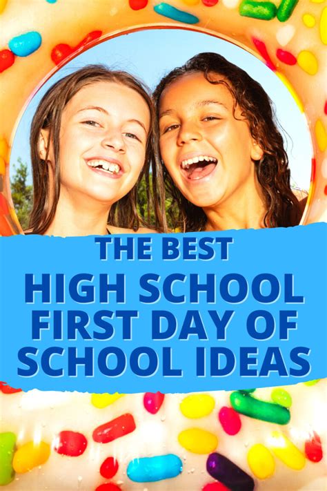 Fun High School Back To School Activities First Day Of School Ideas