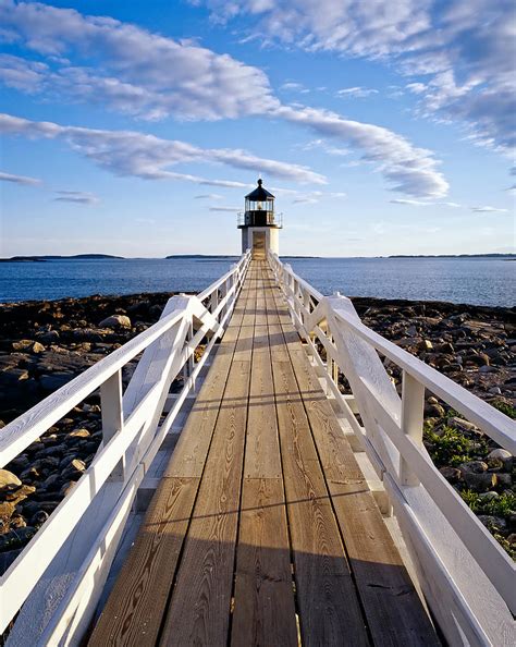 Marshall Point Lighthouse In Maine Photograph By William Britten