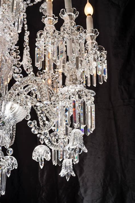 Amazing Crystal Chandelier Of Baccarat France 1825s For Sale At 1stdibs