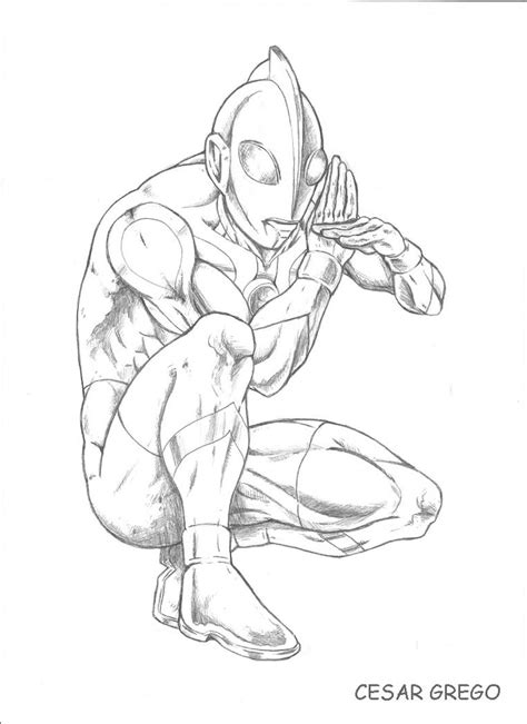 ultraman colouring pages  print coloringpages