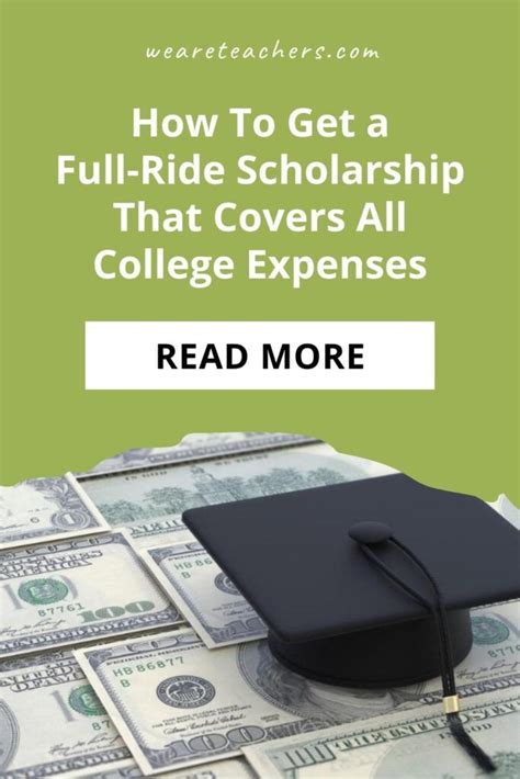 How To Get A Full Ride Scholarship To Pay For College
