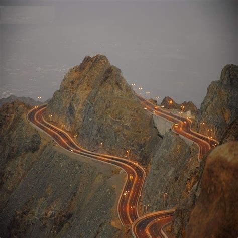 Al Hada Road Is A Road Between Mecca And Al Taif In Saudi Arabia