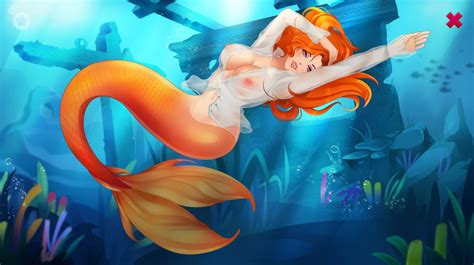 Rule 34 Fap Ceo Female Lorelei Fap Ceo Mermaid Orange Hair See Through Solo Underwater 3403098