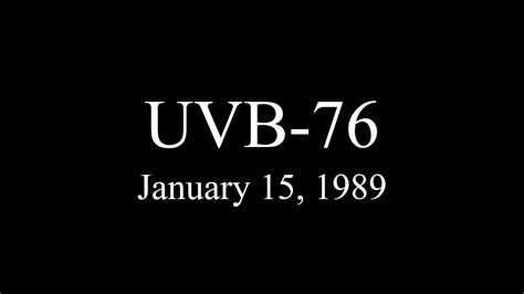 Uvb 76 January 15 1989 2025 Utc Youtube