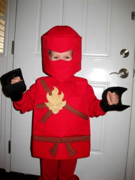 Lego Red Ninja Kai Inspired Costume Etsy